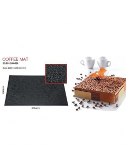 Коврик кондитерский для создания тексуры Silikomart COFFEE MAT, силикон, 40*60 см, Италия