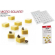 Форма кондитерская Silikomart MICRO SQUARE 5, силикон, ячейки 21*21*h 13 мм, Италия
