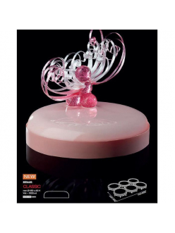 Форма кондитерская Pavoni CLASSIC, силикон, d 18 см, h 4,5 см, Италия