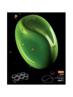 Форма кондитерская Pavoni CURVY, силикон, 20*13 см, h 6,5 см, Италия