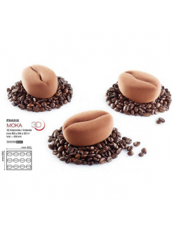 Форма кондитерская Pavoni MOKA 40*30 см, силикон, р-р ячейки: 83*58 мм, h 32 мм, Италия