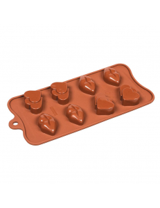 Форма силиконовая для конфет 8 ячеек 40*23 мм, P.L. Proff Cuisine