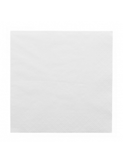 Салфетка бумажная двухслойная белая, 33*33 см, 100 шт, Garcia de PouИспания