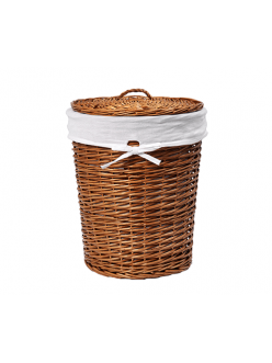 Leine WB-350-L Плетеная корзина для белья с крышкой