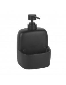K-8499BLACK Дозатор с емкостью для губки