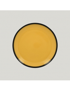 Тарелка круглая RAK Porcelain LEA Yellow 29 см (желтый цвет)