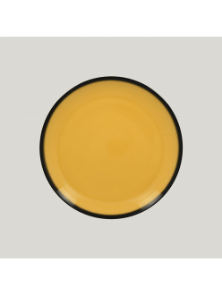 Тарелка круглая RAK Porcelain LEA Yellow 29 см (желтый цвет)