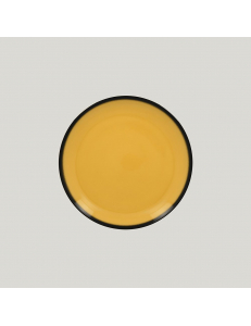 Тарелка круглая RAK Porcelain LEA Yellow 24 см (желтый цвет)