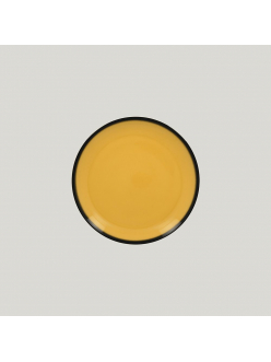 Тарелка круглая RAK Porcelain LEA Yellow 21 см (желтый цвет)