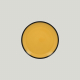 Тарелка круглая RAK Porcelain LEA Yellow 21 см (желтый цвет)