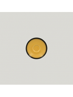 Блюдце RAK Porcelain LEA Yellow 13 см, для чашки 81223413 (желтый цвет)