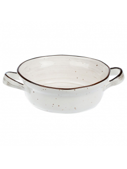Бульонная чашка с ручками White Fusion 600 мл, h 5,5 см, P.L. Proff Cuisine