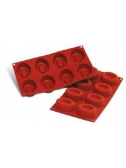 Форма силиконовая Silikomart OVAL, 7,7*6 см, h 2,8 см, Италия