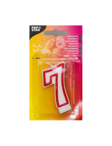 Свеча цифра 