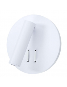 A8232AP-1WH Светильник настенный ELECTRA 3x6Вт 550Lm 3000K Ø14 белый IP20