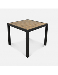 Стол Quadro 990х990 wood (с упаковкой)