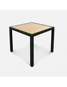 Стол Quadro 990х990 wood (с упаковкой)