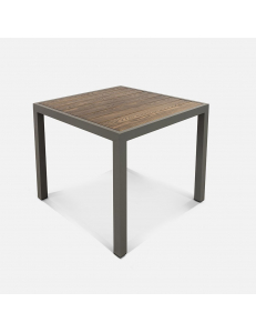 Стол Quadro 990х990 wood (с упаковкой)
