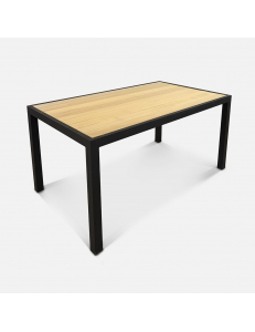 Стол Quadro 1650х990 wood (с упаковкой)